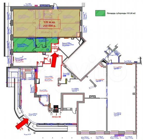 Торговая площадь, 126 м²