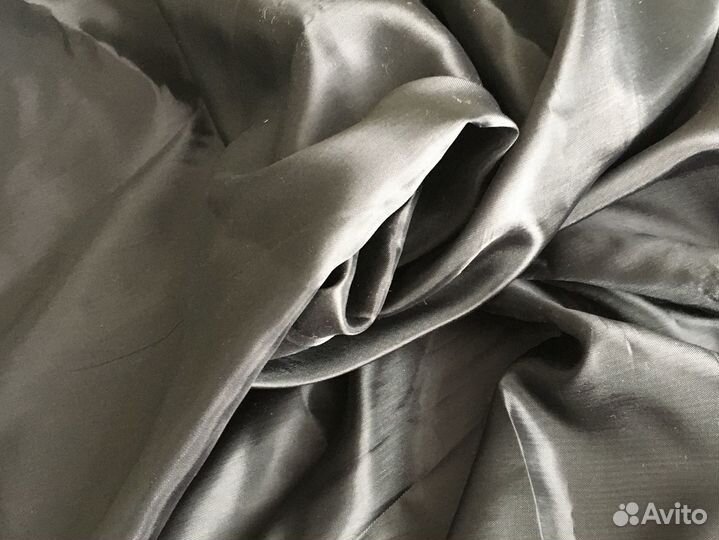 Ткань подкладочнная черная