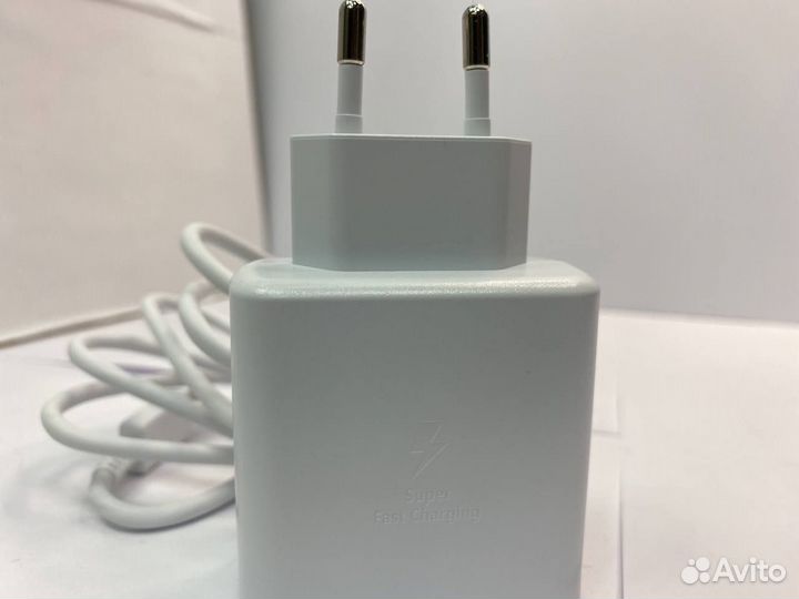 Быстрая зарядка 2.0 Samsung 45W белый