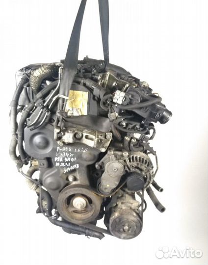 Двигатель (двс) Peugeot 307 1.6л 9HZ, DV6TED4