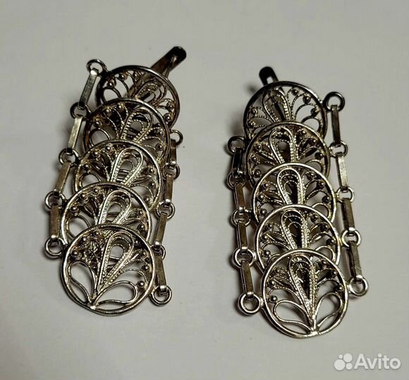 Серьги Серебро 925 пробы