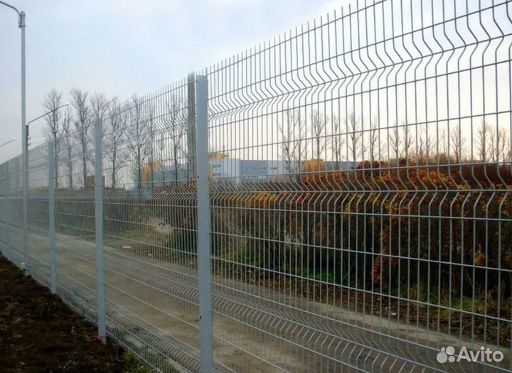 Забор из 3D сетки профессионально под ключ