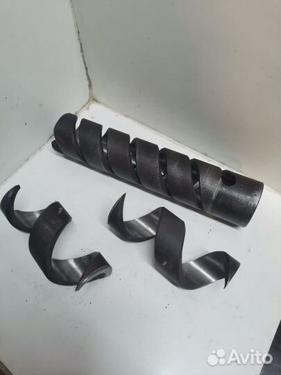 Червяк двухзаходный, шнек. матрица