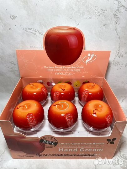 Крем для рук фрукты - овощи, невероятный дизайн