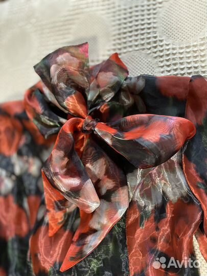 Платье органза на подкладе