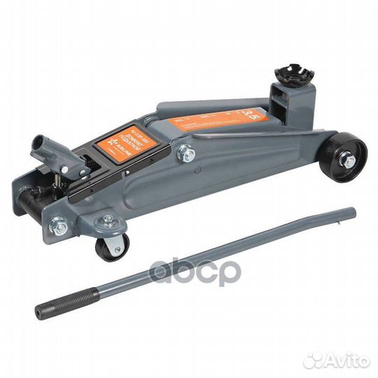 Домкрат подкатной 3.5т (MIN - 192 мм, MAX - 533