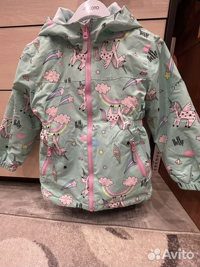 Парка для девочки весна-осень р-р 110-116