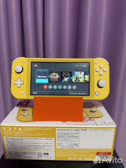 Nintendo switch lite прошитая 256Гб