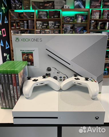 Xbox OneS 1TB+Игры+Джойстик