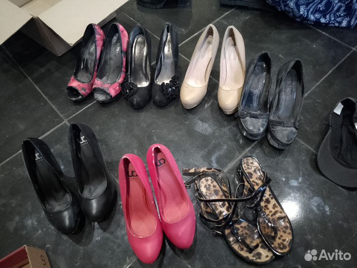 Обувь разного размера