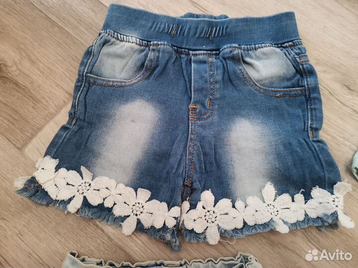 Шорты для девочки 92 пакетом