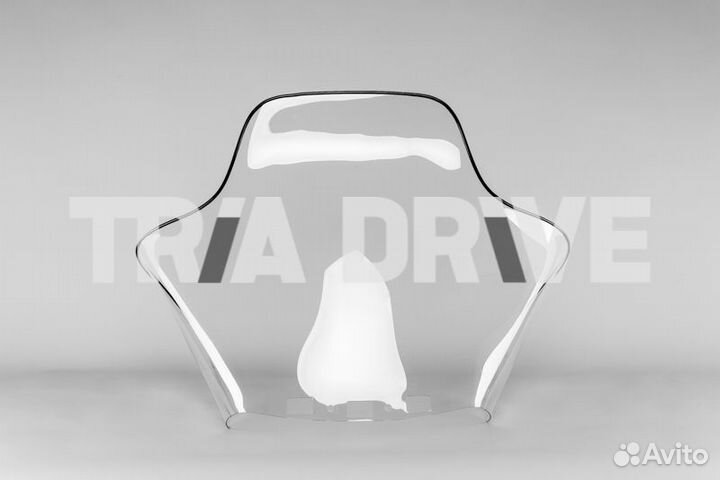 Стекло ветровое для снегохода BRP (61см, 3мм)