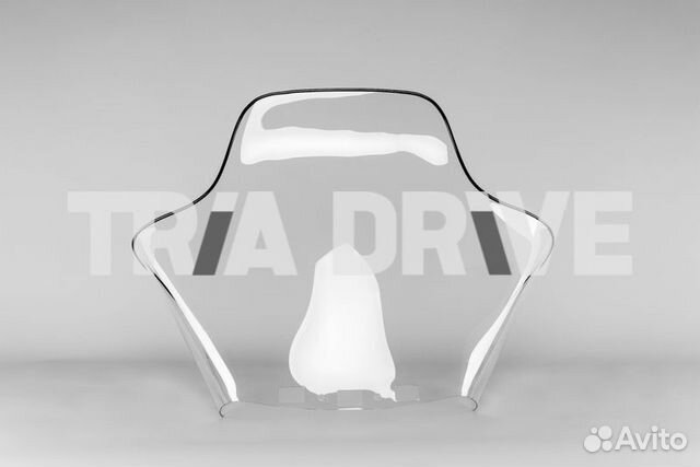 Стекло ветровое для снегохода BRP (61см, 3мм)