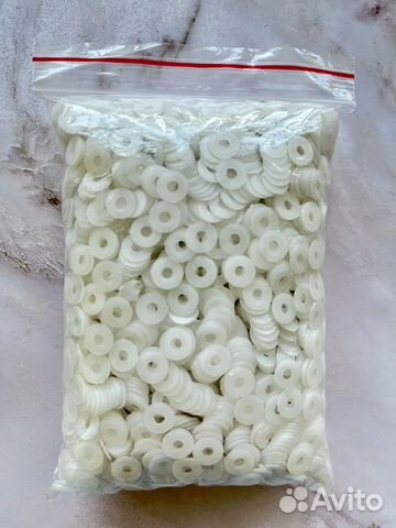 Кольцо пластиковое под кнопки 15мм