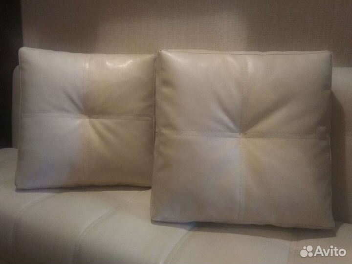 Подушки из экокожи