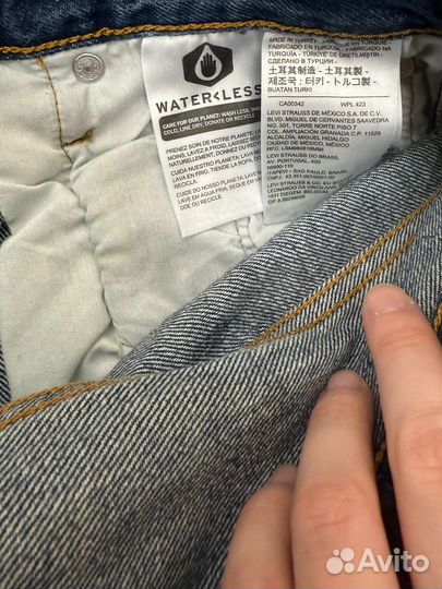 Шорты levis 501 женские