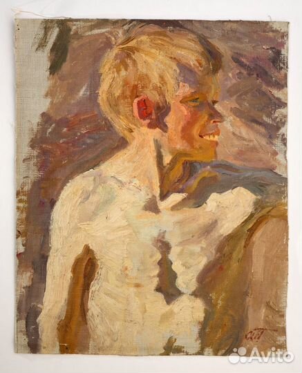 Этюд к картине х/м, Академик Пластов А.А