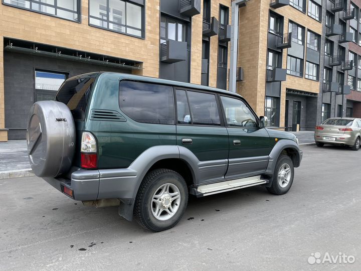 Toyota Land Cruiser Prado 3.4 AT, 1997, 338 000 км