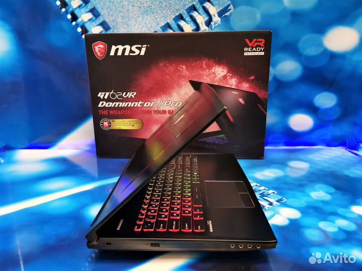 Игровой ноутбук MSI: 4K дисплей/i7 7700HQ/GTX 1070