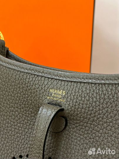 Сумка Hermes evelyne 29 Vert Gris Togo