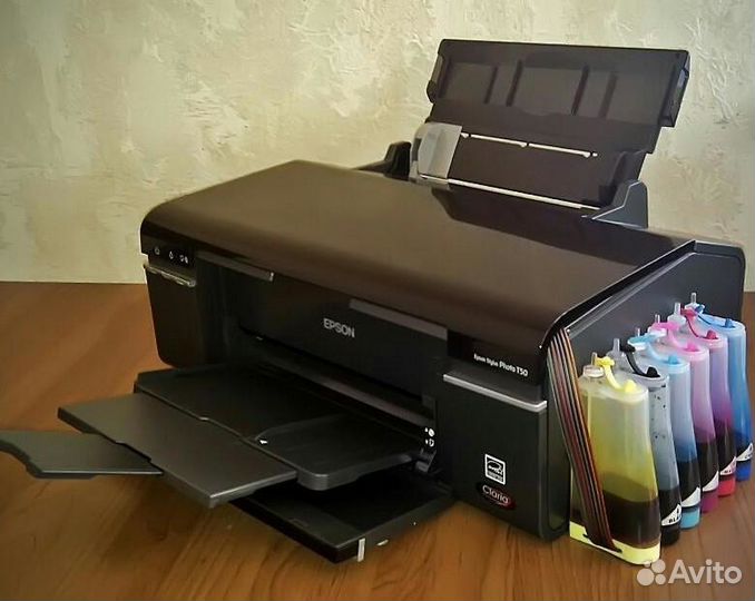 Принтер Epson Stylus Photo Р-50 c снпч струйный