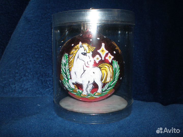 Елочные игрушки шары стекло