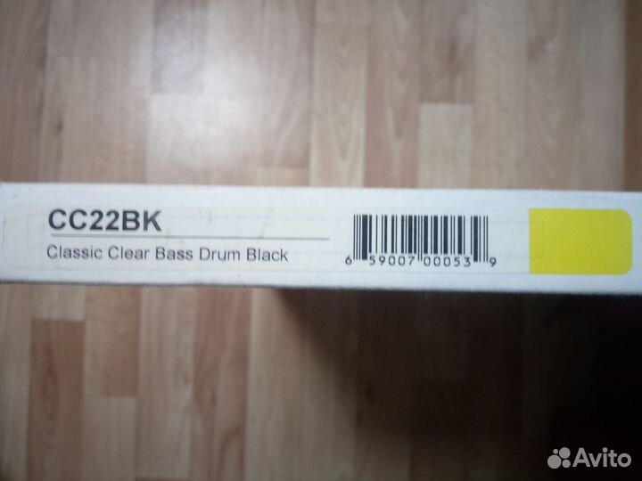 Пластик для бас-барабана Aquarian CC22BK