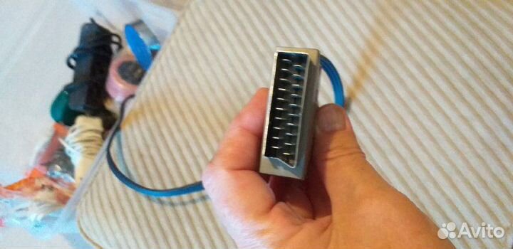 Кабель аудио видео scart to 3xRCA и scart-6 RCA