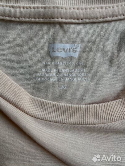 Футболка levis женская L