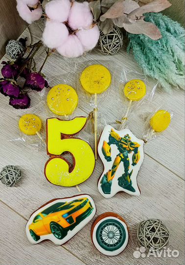 Имбирные пряники, пищевая печать