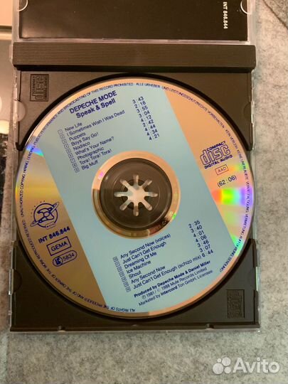 Depeche mode speak & spell cd