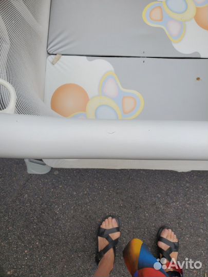 Большой детский манеж бу