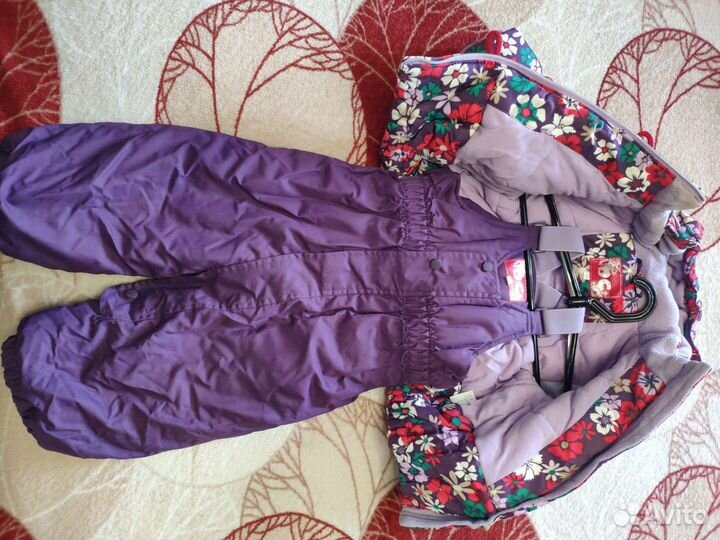 Зимний костюм для девочки