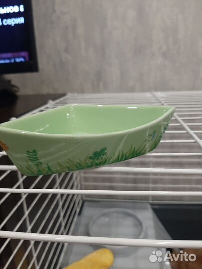 Фарфоровая поилка для грызуна