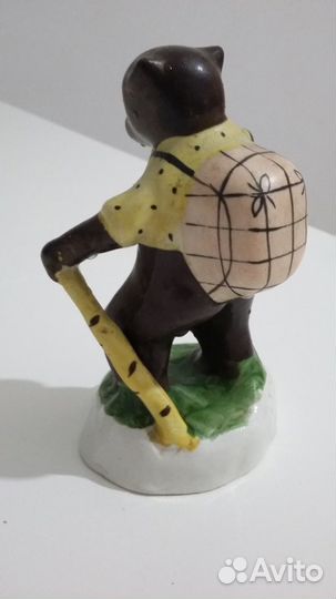Медведь с коробом и посохом 50-60гг