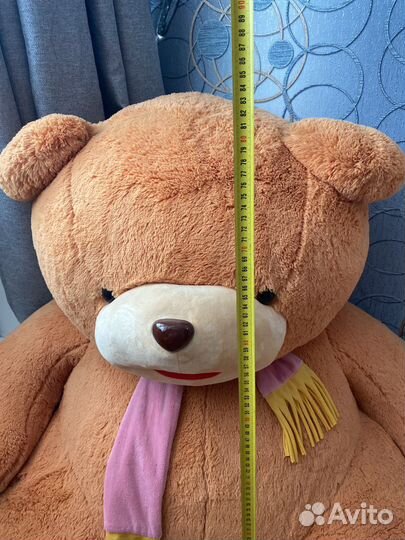 Плюшевый медведь 80-90 см