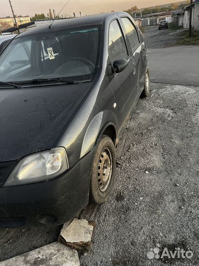 Renault Logan 1.4 МТ, 2008, битый, 400 000 км