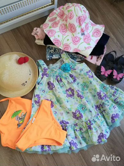 Вещи пакетом на девочку 3-4 года