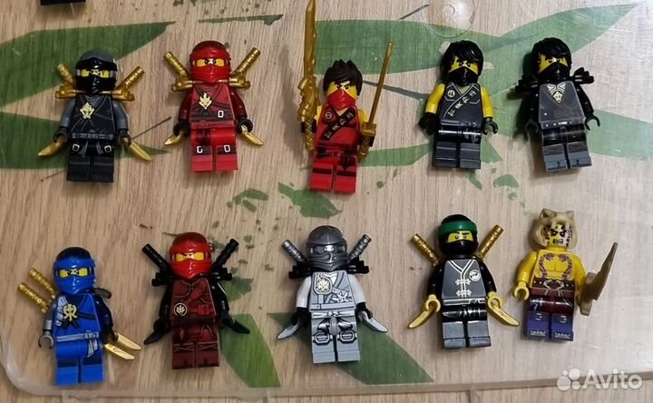 Lego ninjago минифигурки
