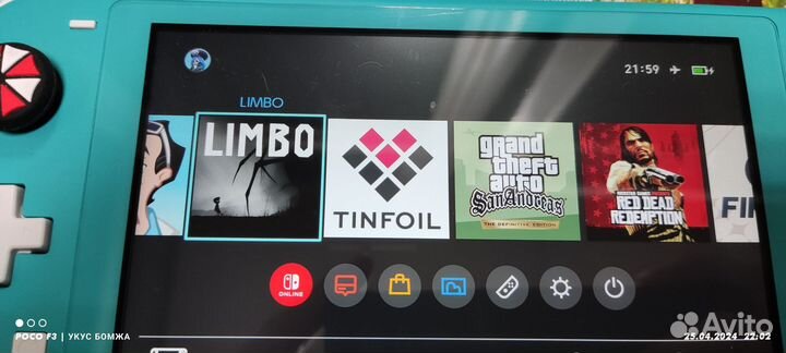 Портативная игровая приставка nintendo switch