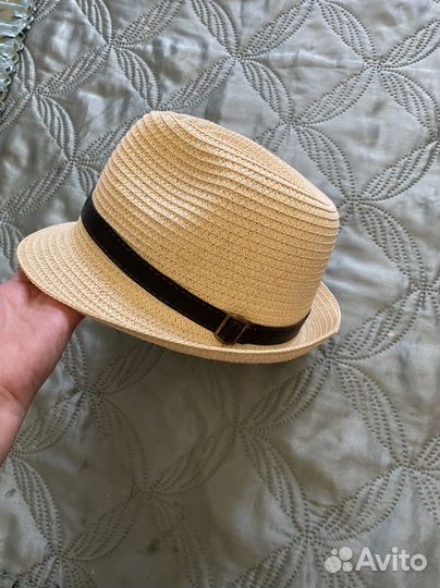 Соломенная шляпка женская