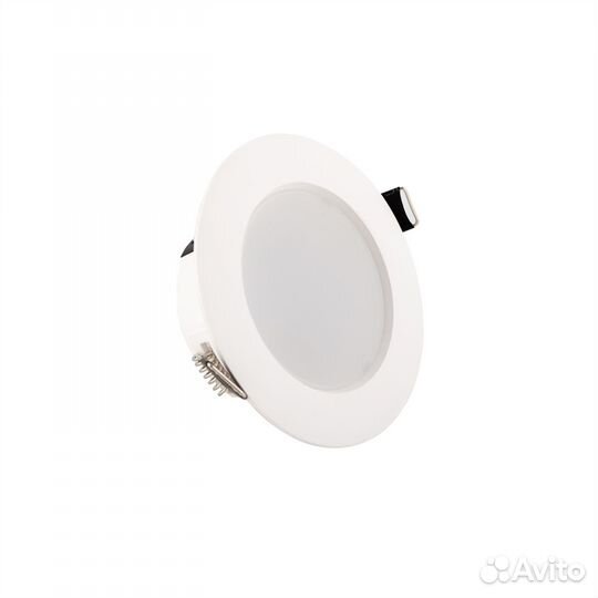 DK3048-WH Встраиваемый светильник, IP 20, 7Вт, LED, белый, пластик