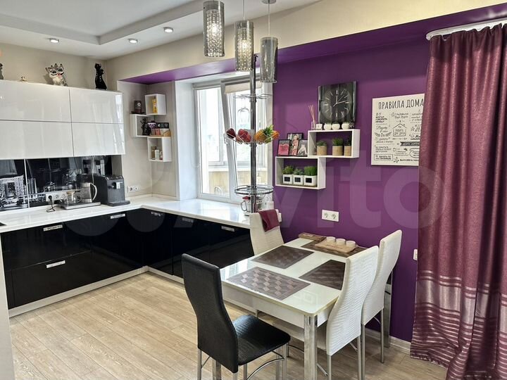 3-к. квартира, 91 м², 2/9 эт.