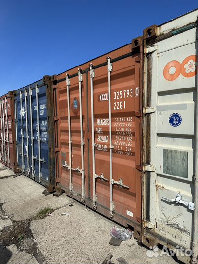 Аренда контейнеров 20 и 40 фут, рефконтейнера