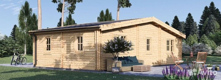 Дом из бруса филипп 44 10,5x6