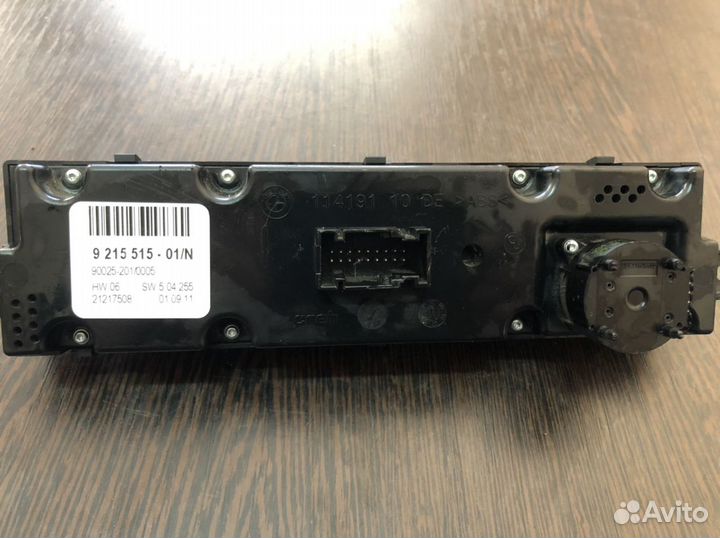 Панель управления климатом задняя BMW X5 E70 X6E71