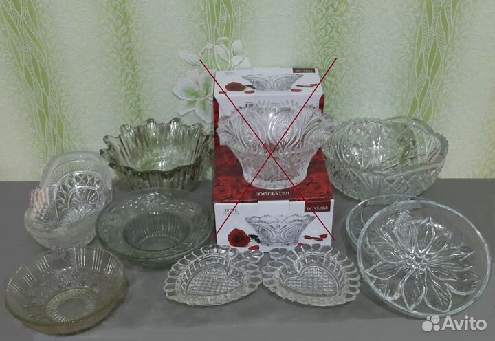 Тарелки разные, салатники и другое