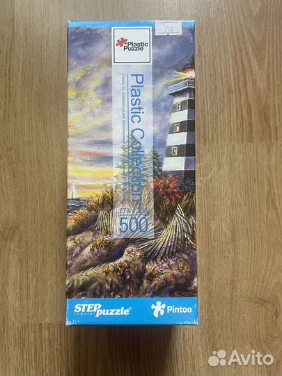 Новый пластиковый пазл 500 деталей