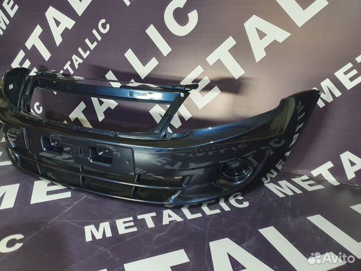 Бампер Гранта передний синий ваз 2190