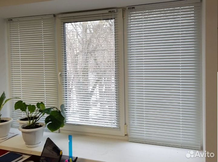 Жалюзи горизонтальные алюминиевые новые
